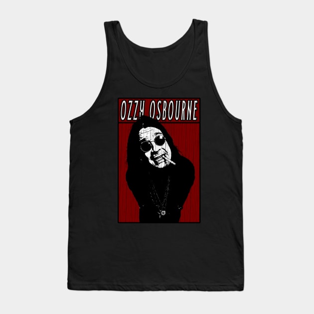 Vintage Retro Ozzy Osbourne Tank Top by Projectup